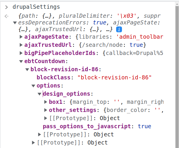 Variable javascript